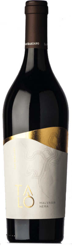 12,95 € Free Shipping | Red wine San Marzano Malvasia Nera Talò I.G.T. Salento Campania Italy Malvasia Black Bottle 75 cl