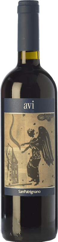 19,95 € Kostenloser Versand | Rotwein San Patrignano Avi I.G.T. Emilia Romagna Emilia-Romagna Italien Sangiovese Flasche 75 cl