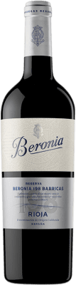 38,95 € 免费送货 | 红酒 Beronia Selección 198 Barricas D.O.Ca. Rioja 拉里奥哈 西班牙 Tempranillo 瓶子 75 cl
