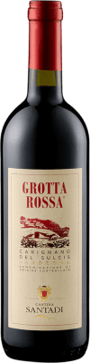 12,95 € 送料無料 | 赤ワイン Santadi Grotta Rossa D.O.C. Carignano del Sulcis サルデーニャ イタリア Carignan ボトル 75 cl