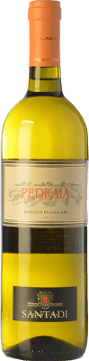 9,95 € 免费送货 | 白酒 Santadi Pedraia D.O.C. Nuragus di Cagliari 撒丁岛 意大利 Nuragus 瓶子 75 cl