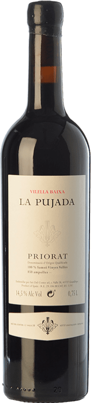 161,95 € Бесплатная доставка | Красное вино Saó del Coster La Pujada старения D.O.Ca. Priorat Каталония Испания Carignan бутылка 75 cl