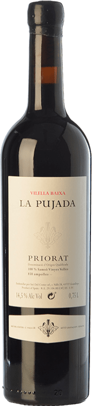 168,95 € Envio grátis | Vinho Tinto Saó del Coster La Pujada Crianza D.O.Ca. Priorat Catalunha Espanha Cariñena — Carignan 75 cl