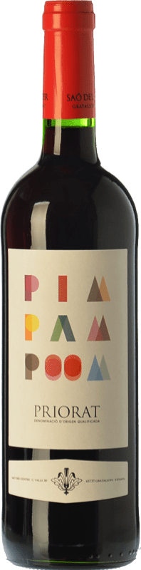 13,95 € Free Shipping | Red wine Saó del Coster Pim Pam Poom Joven D.O.Ca. Priorat Catalonia Spain Grenache Bottle 75 cl