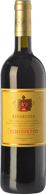 26,95 € Envío gratis | Vino Tinto Schiopetto Rivarossa I.G.T. Friuli - Venezia Giulia Friuli-Venezia Giulia Italia Merlot, Cabernet Sauvignon 75 cl