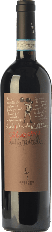 86,95 € Бесплатная доставка | Красное вино Secondo Marco Amarone Classico D.O.C.G. Amarone della Valpolicella Венето Италия Corvina, Rondinella, Corvinone бутылка 75 cl