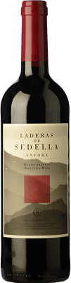 16,95 € Free Shipping | Red wine Sedella Laderas Aged D.O. Sierras de Málaga Andalusia Spain Grenache, Romé, Muscat Bottle 75 cl