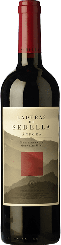 18,95 € Free Shipping | Red wine Sedella Laderas Crianza D.O. Sierras de Málaga Andalusia Spain Grenache, Romé, Muscat Bottle 75 cl