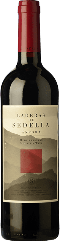 24,95 € Kostenloser Versand | Rotwein Sedella Laderas Alterung D.O. Sierras de Málaga Andalusien Spanien Grenache, Romé, Muskat Flasche 75 cl