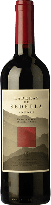 16,95 € Envoi gratuit | Vin Rouge Sedella Laderas Crianza D.O. Sierras de Málaga Andalousie Espagne Garnacha — Grenache, Romé, Moscato — Muscat Eco — Biologique Bouteille 75 cl