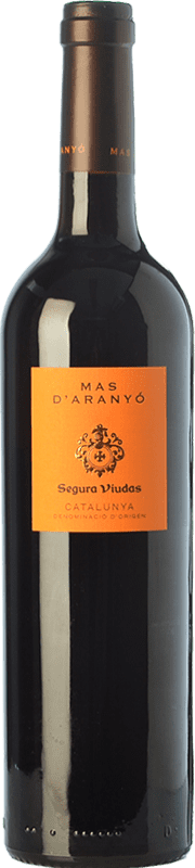 15,95 € Free Shipping | Red wine Segura Viudas Mas d'Aranyó Crianza D.O. Catalunya Catalonia Spain Tempranillo, Merlot, Syrah, Grenache Bottle 75 cl