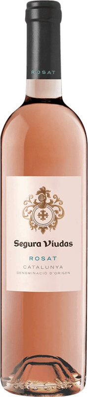 7,95 € 免费送货 | 桃红葡萄酒 Segura Viudas D.O. Catalunya 加泰罗尼亚 西班牙 Tempranillo, Merlot 瓶子 75 cl