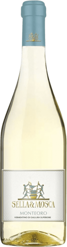 19,95 € Envio grátis | Vinho branco Sella e Mosca Monteoro D.O.C.G. Vermentino di Gallura Sardenha Itália Vermentino Garrafa 75 cl