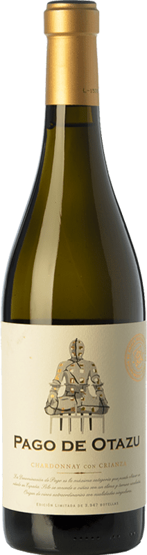 39,95 € Envoi gratuit | Vin blanc Señorío de Otazu Crianza D.O.P. Vino de Pago de Otazu Navarre Espagne Chardonnay Bouteille 75 cl
