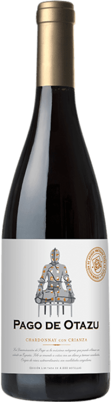 53,95 € Free Shipping | White Wine Señorío de Otazu Crianza — Aged D.O.P. Vino de Pago de Otazu Navarre Spain Chardonnay 75 cl
