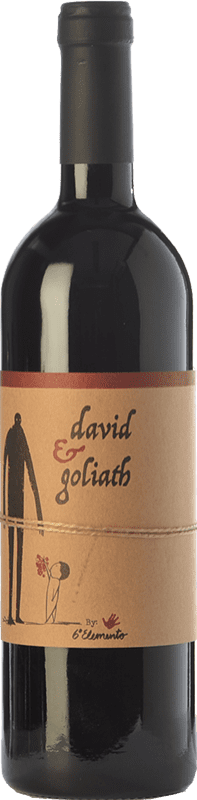 27,95 € Бесплатная доставка | Красное вино Sexto Elemento David & Goliath старения Испания Bobal бутылка 75 cl