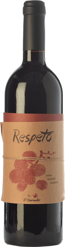 33,95 € 免费送货 | 红酒 Sexto Elemento Respeto 岁 西班牙 Bobal 瓶子 75 cl