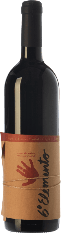 21,95 € Бесплатная доставка | Красное вино Sexto Elemento старения D.O. Valencia Сообщество Валенсии Испания Bobal бутылка 75 cl