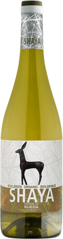 14,95 € Envio grátis | Vinho branco Shaya D.O. Rueda Castela e Leão Espanha Verdejo Garrafa 75 cl