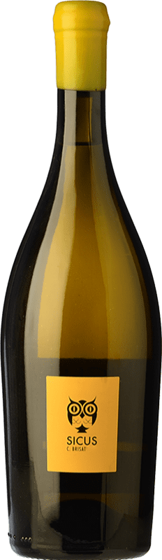 16,95 € Free Shipping | White wine Sicus Brisat D.O. Penedès Catalonia Spain Xarel·lo Bottle 75 cl