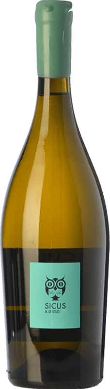 16,95 € 送料無料 | 白ワイン Sicus D.O. Penedès カタロニア スペイン Malvasía de Sitges ボトル 75 cl