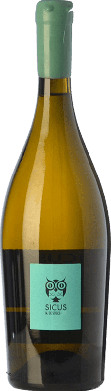 17,95 € Envio grátis | Vinho branco Sicus D.O. Penedès Catalunha Espanha Malvasía de Sitges Garrafa 75 cl