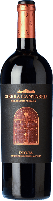 48,95 € 免费送货 | 红酒 Sierra Cantabria Colección Privada 岁 D.O.Ca. Rioja 拉里奥哈 西班牙 Tempranillo 瓶子 75 cl