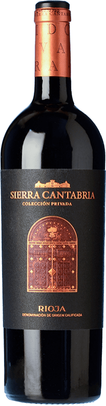 54,95 € Envio grátis | Vinho Tinto Sierra Cantabria Coleção Privada Crianza D.O.Ca. Rioja La Rioja Espanha Tempranillo 75 cl