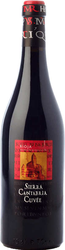 19,95 € Envio grátis | Vinho tinto Sierra Cantabria Cuvée Crianza D.O.Ca. Rioja La Rioja Espanha Tempranillo Garrafa 75 cl