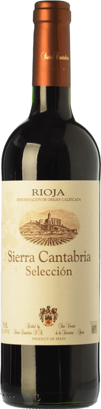 16,95 € Kostenloser Versand | Rotwein Sierra Cantabria Selección Jung D.O.Ca. Rioja La Rioja Spanien Tempranillo Magnum-Flasche 1,5 L
