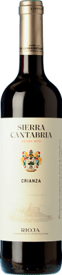 12,95 € Free Shipping | Red wine Sierra Cantabria Aged D.O.Ca. Rioja The Rioja Spain Tempranillo, Grenache, Graciano Bottle 75 cl
