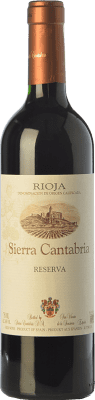 24,95 € Spedizione Gratuita | Vino rosso Sierra Cantabria Riserva D.O.Ca. Rioja La Rioja Spagna Tempranillo, Graciano Bottiglia 75 cl