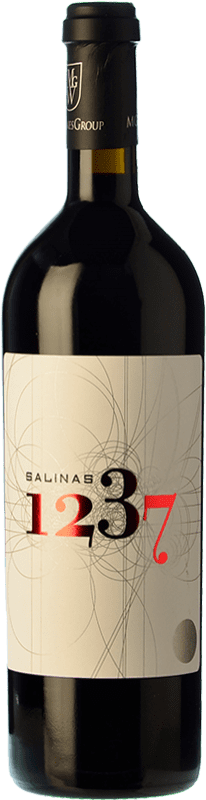 64,95 € Free Shipping | Red wine Sierra Salinas 1237 Reserva 2009 D.O. Alicante Valencian Community Spain Cabernet Sauvignon, Monastrell, Grenache Tintorera Bottle 75 cl