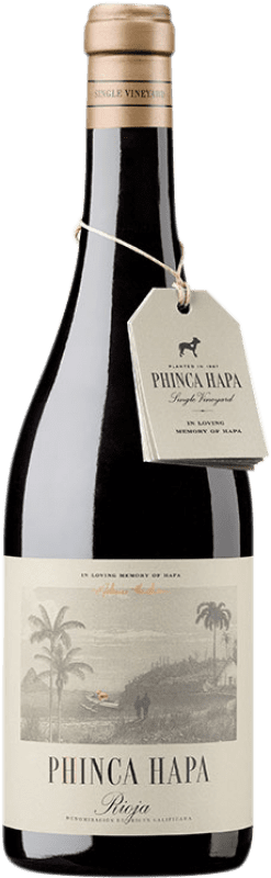 32,95 € Free Shipping | White wine Bhilar Phinca Hapa Elvillar Blanco D.O.Ca. Rioja The Rioja Spain Viura, Malvasía, Grenache White Bottle 75 cl