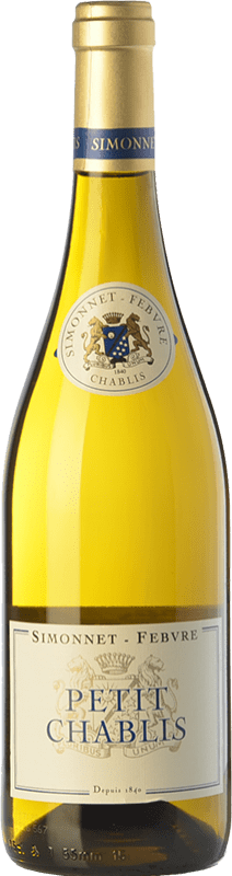 27,95 € Бесплатная доставка | Белое вино Simonnet-Febvre Petit A.O.C. Chablis Бургундия Франция Chardonnay бутылка 75 cl