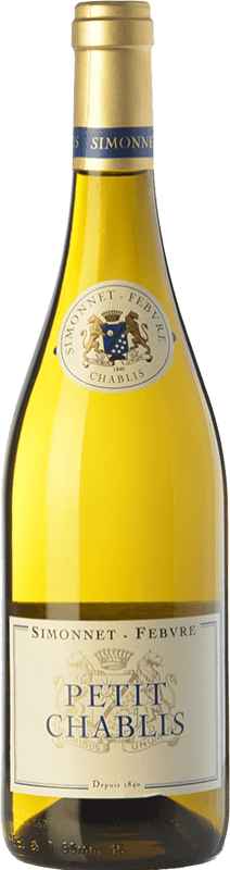 27,95 € Envío gratis | Vino Blanco Simonnet-Febvre Petit A.O.C. Chablis Borgoña Francia Chardonnay 75 cl