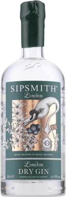 39,95 € 免费送货 | 金酒 Sipsmith London Dry Gin 英国 瓶子 70 cl