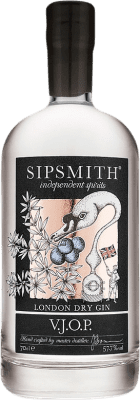 72,95 € Envío gratis | Ginebra Gin Sipsmith VJOP Reino Unido 70 cl