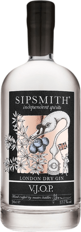 63,95 € 免费送货 | 金酒 Sipsmith VJOP 英国 瓶子 70 cl