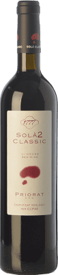 10,95 € Envio grátis | Vinho Tinto Solà Classic 2 Jovem D.O.Ca. Priorat Catalunha Espanha Garnacha — Grenache, Cariñena — Carignan Eco — Biológico Garrafa 75 cl