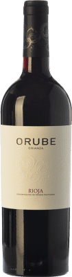 9,95 € Envio grátis | Vinho tinto Solar Viejo Orube Crianza D.O.Ca. Rioja La Rioja Espanha Tempranillo, Grenache, Graciano Garrafa 75 cl