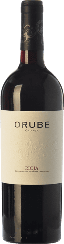9,95 € 送料無料 | 赤ワイン Solar Viejo Orube Crianza — クリアンサ D.O.Ca. Rioja ラ・リオハ スペイン Tempranillo — テンプラニーリョ, Garnacha — グルナッシュ, Graciano — グラシアーノ 75 cl