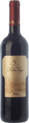 6,95 € Бесплатная доставка | Красное вино Solar Viejo старения D.O.Ca. Rioja Ла-Риоха Испания Tempranillo бутылка 75 cl