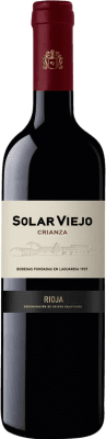 7,95 € Kostenloser Versand | Rotwein Solar Viejo Alterung D.O.Ca. Rioja La Rioja Spanien Tempranillo Flasche 75 cl