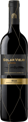 10,95 € 免费送货 | 红酒 Solar Viejo 预订 D.O.Ca. Rioja 拉里奥哈 西班牙 Tempranillo, Graciano 瓶子 75 cl