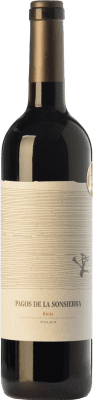 28,95 € 送料無料 | 赤ワイン Sonsierra Pagos 予約 D.O.Ca. Rioja ラ・リオハ スペイン Tempranillo ボトル 75 cl
