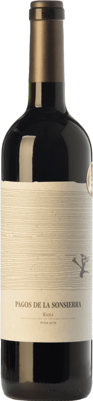 28,95 € Envio grátis | Vinho tinto Sonsierra Pagos Reserva D.O.Ca. Rioja La Rioja Espanha Tempranillo Garrafa 75 cl