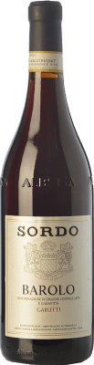 59,95 € Envio grátis | Vinho Tinto Sordo Gabutti D.O.C.G. Barolo Piemonte Itália Nebbiolo 75 cl