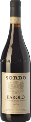 43,95 € Envío gratis | Vino Tinto Sordo Ravera D.O.C.G. Barolo Piemonte Italia Nebbiolo 75 cl