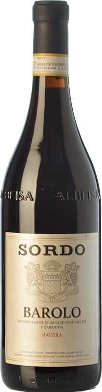43,95 € Kostenloser Versand | Rotwein Sordo Ravera D.O.C.G. Barolo Piemont Italien Nebbiolo 75 cl